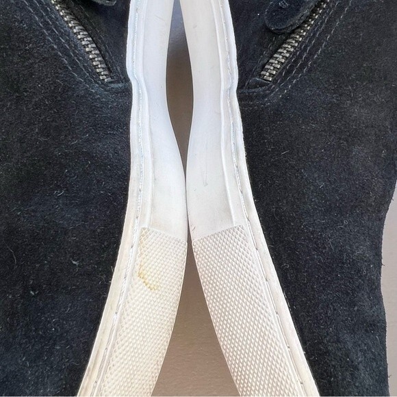 Gentle Souls by Kenneth Cole Lowe Black Suede Slip On Sneaker Shoes Women’s 6 M - Picture 13 of 15